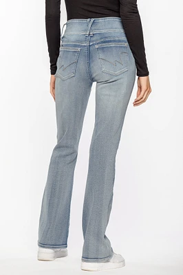 WallFlower Mel Wash Sassy High-Rise Bootcut Jean