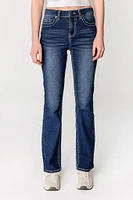 Almost Famous Dark Wash High Rise Boot Cut Jean