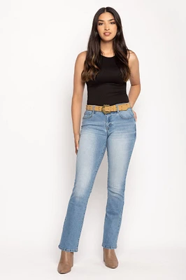 Wallflower Legendary Fit Bootcut Jeans Elle Wash