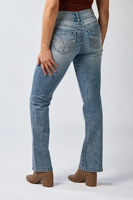 WallFlower InstaStretch Grace Wash Luscious Curvy Bootcut Jean