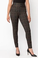 Lina Plaid Seriously Slimming Skinny Pant