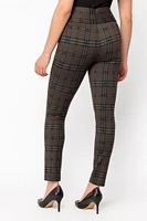 Lina Plaid Seriously Slimming Skinny Pant