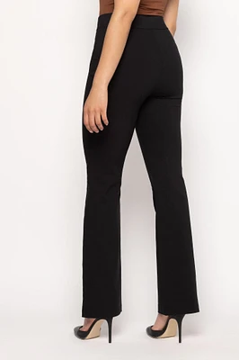 High-Rise Pull-On Flare Pant