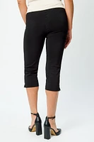 Pull-On High-Rise Capri Pant