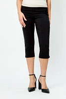 Pull-On High-Rise Capri Pant