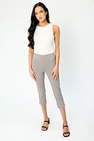 Pull-On High-Rise Capri Pant