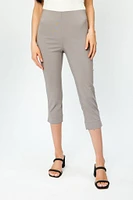 Pull-On High-Rise Capri Pant