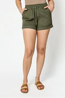 Twill Short with Drawcord