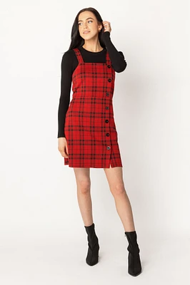 Londyn Plaid Jacquard Bodycon Jumper