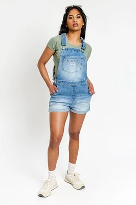 WallFlower Audrey Wash Retro High-Rise Shortall