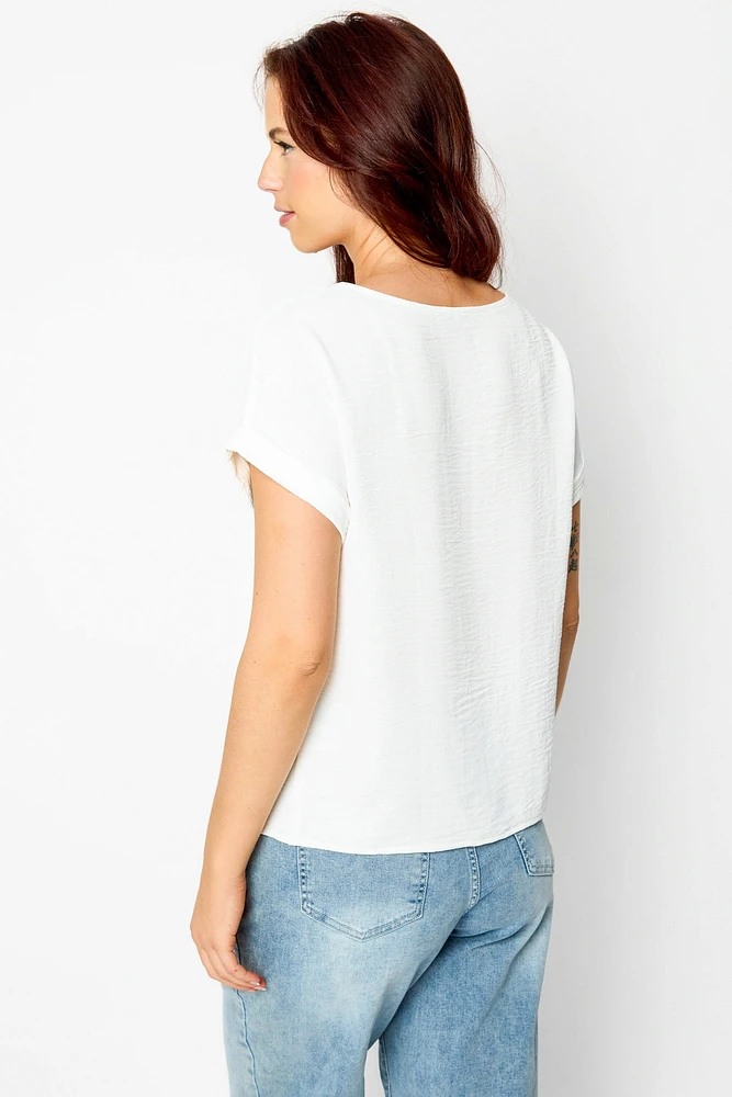 Airflow Short Sleeve Blouse