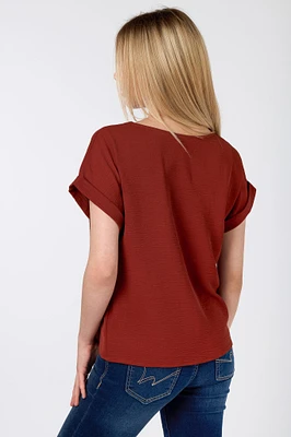 Airflow Short Sleeve Blouse