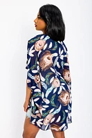 Feather Chiffon Kimono