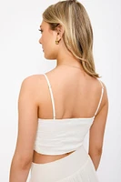 Crochet V-Neck Bralette