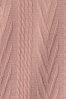 Cable Knit Balloon Sleeve Sweater