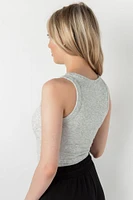 WallFlower Cindy Seamless High Neck Crop Tank