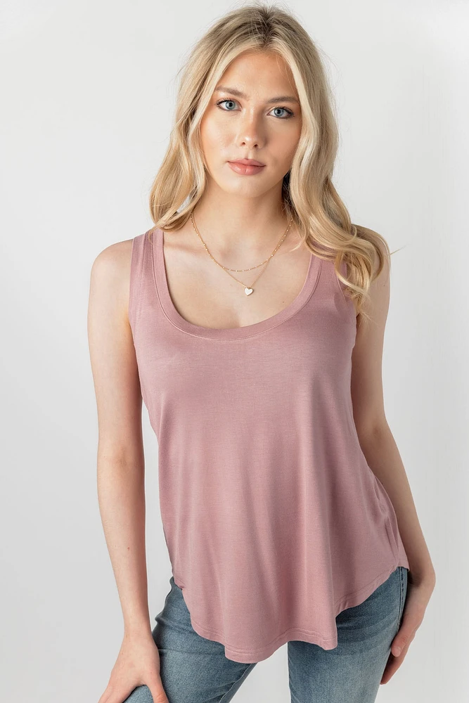 Scoop Neck Tank Top