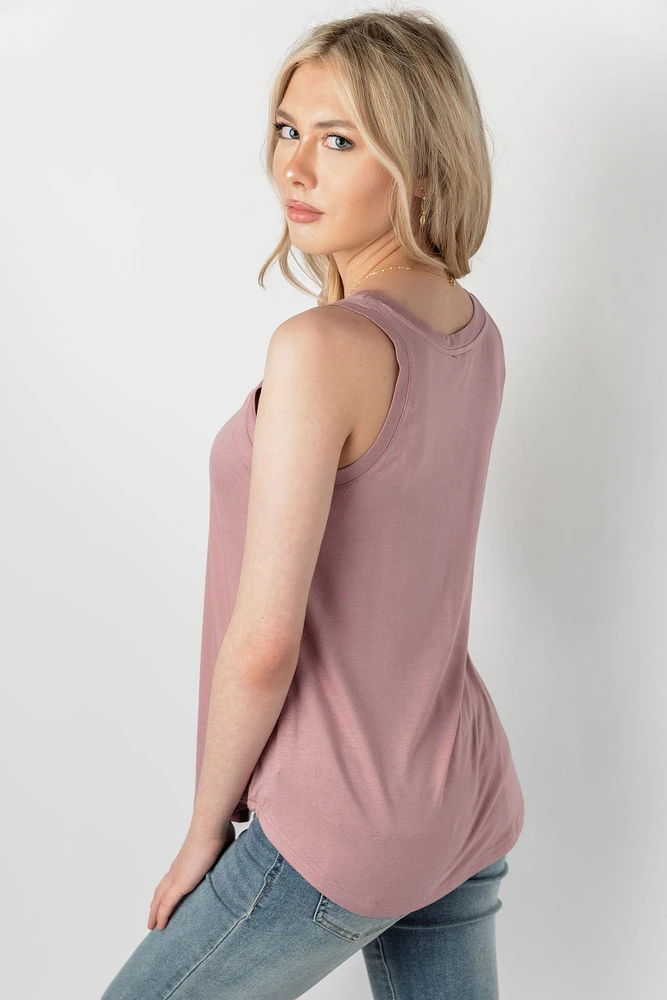 Scoop Neck Tank Top