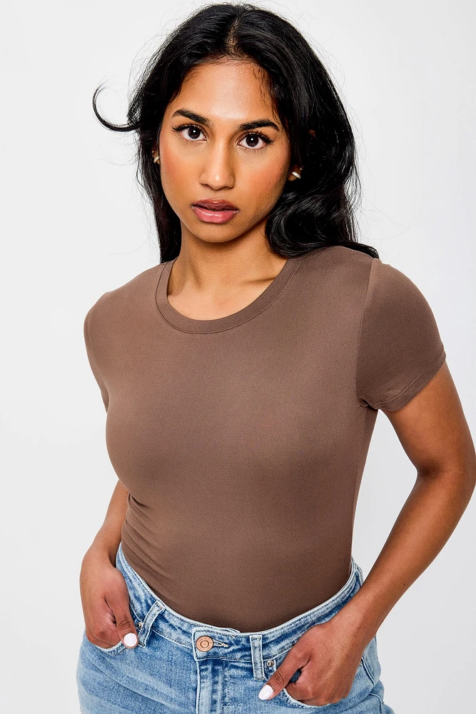 Cap-Sleeve Baby Tee