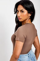 Cap-Sleeve Baby Tee