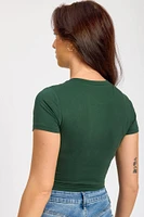 Cap-Sleeve Baby Tee