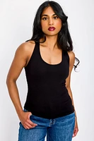 Cotton Racerback Tank Top