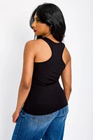 Cotton Racerback Tank Top