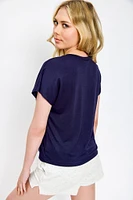Boxy Short-Sleeve "Amalfi" Graphic Tee