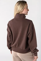 Fleece Quarter-Zip Sweatshirt