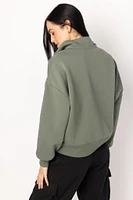 Fleece Quarter-Zip Sweatshirt