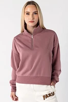 Fleece Quarter-Zip Sweatshirt