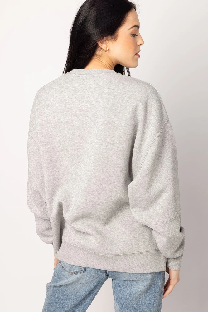 Oversized Crewneck Sweatshirt