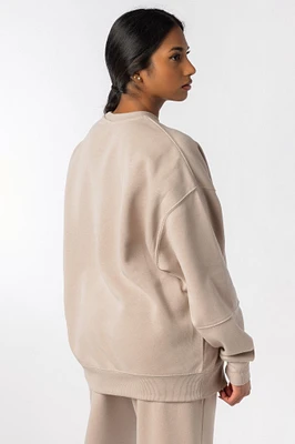 Oversized Crewneck Sweatshirt