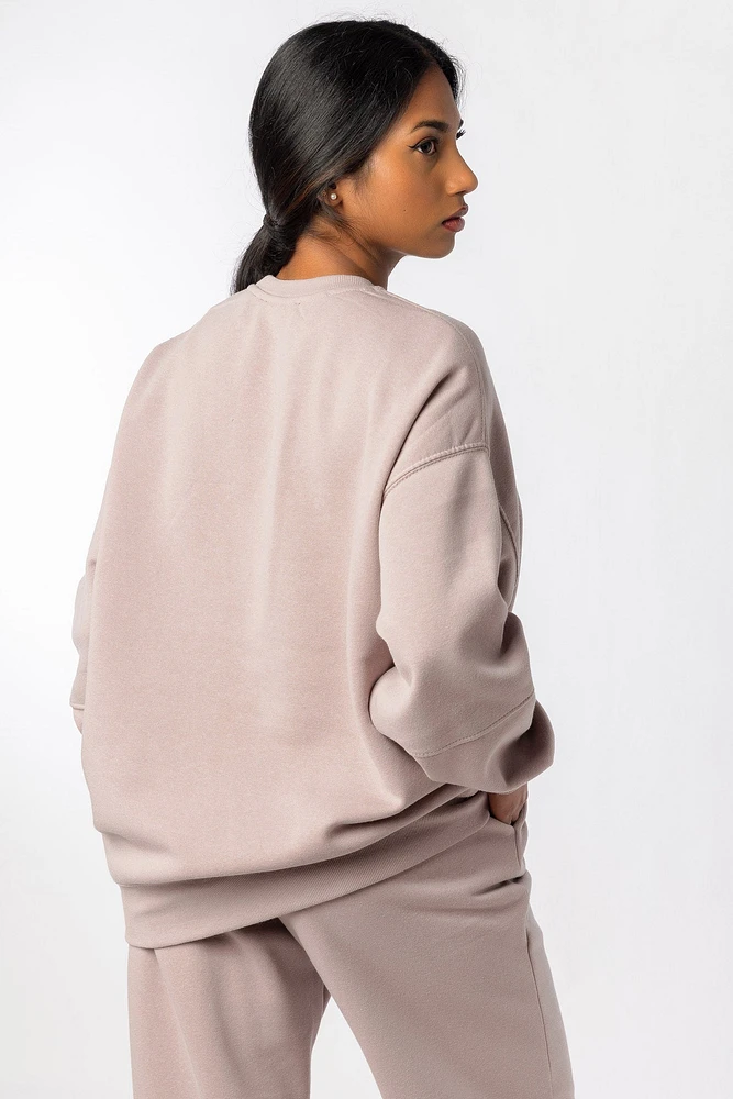 Oversized Crewneck Sweatshirt