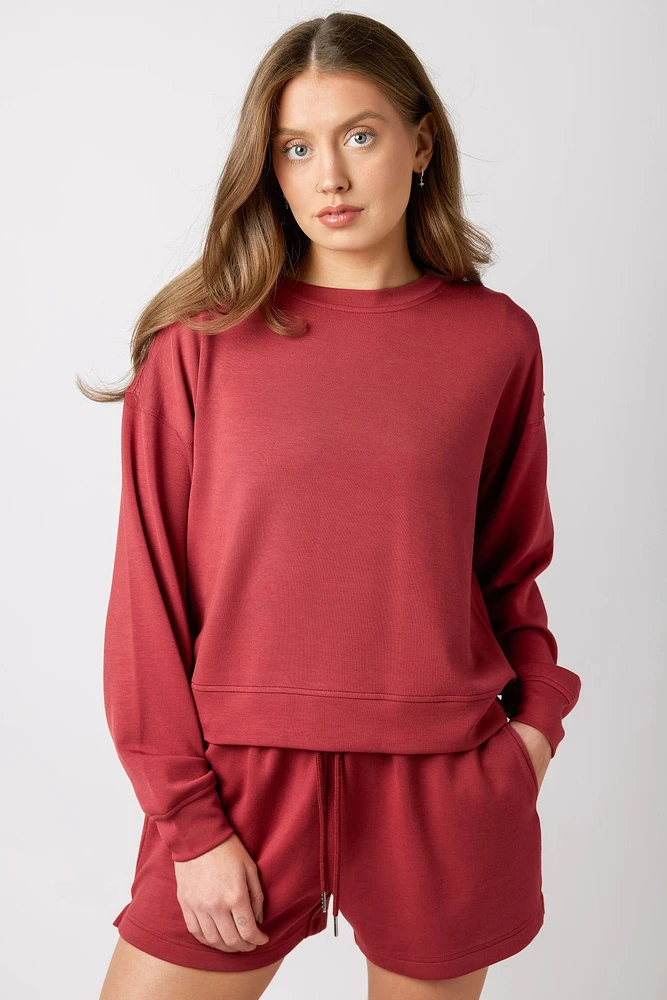 Modal Crewneck Sweatshirt