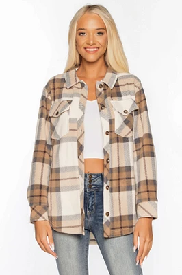 Plaid Fleece Shacket