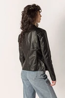 Only Bandit Faux Leather Jacket