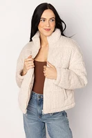 Faux Fur Puffer Jacket