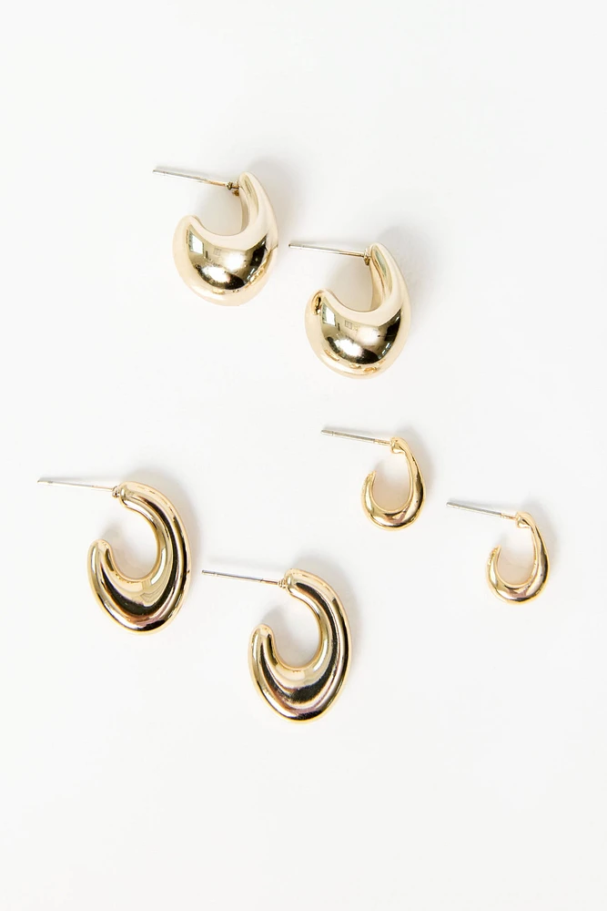 3-Pack Mixed Hoops