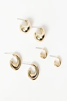 3-Pack Mixed Hoops