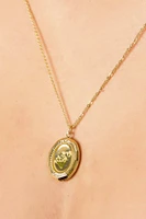 Flower Locket Necklace