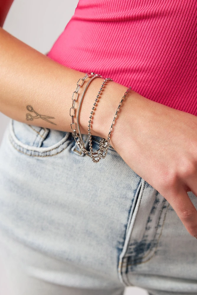 Layered Chain Bracelet