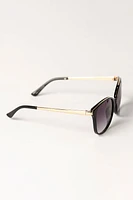 Pantos Sunglassses with Metal Trim and Arms