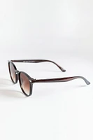 Brown Wayfarer Frame Sunglasses