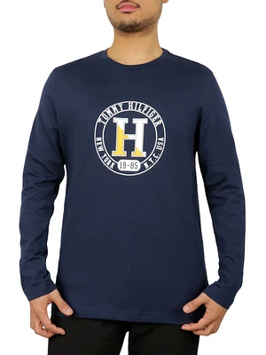 Long Sleeve Cotton Crew Neck