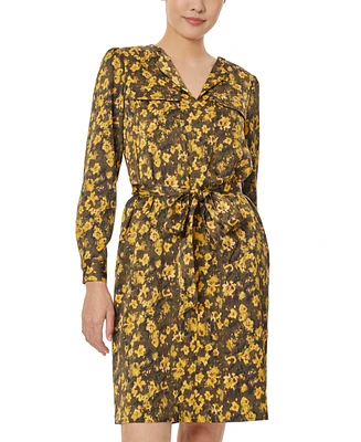 Austin Shirt Dress Deep Loden/Jonagold