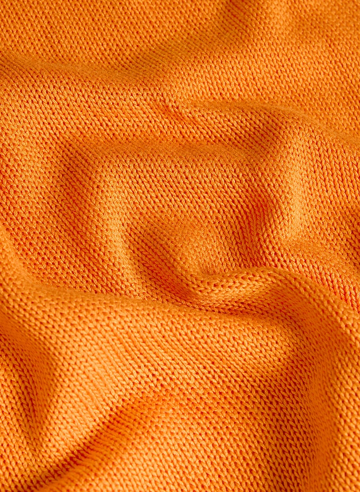 Pull en tricot côtelé