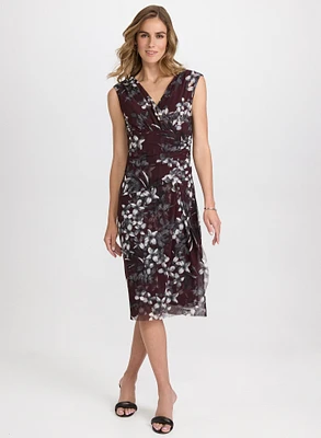 Robe à motif floral