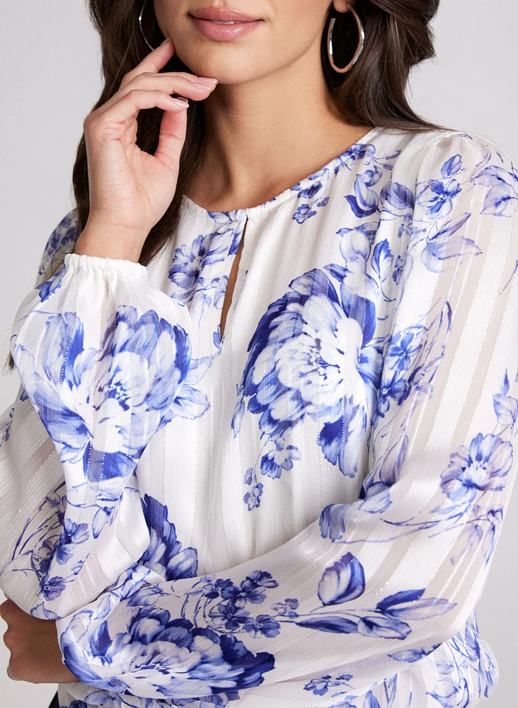 Floral Print Blouse