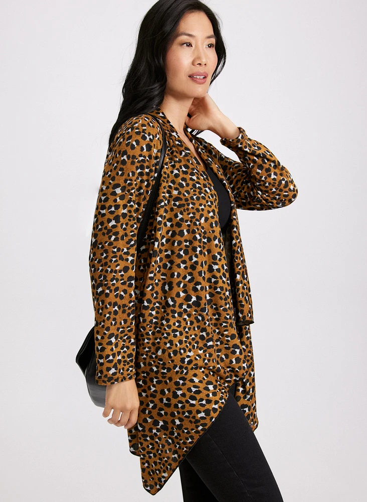 Leopard Print Cardigan